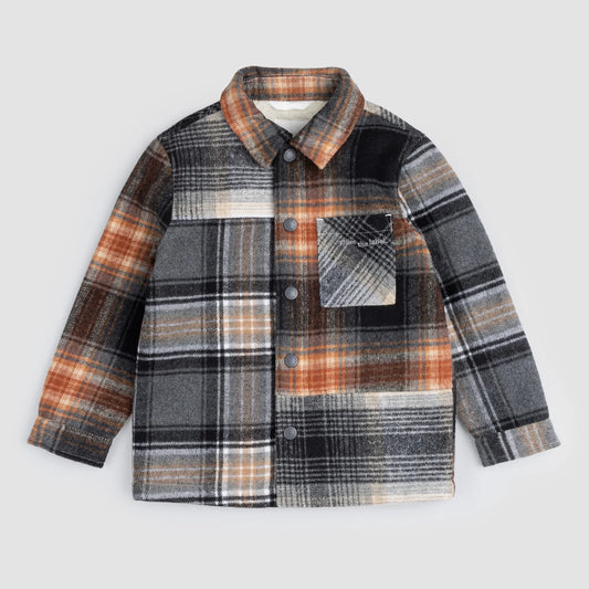 Copper Plaid Shacket | Miles The Label