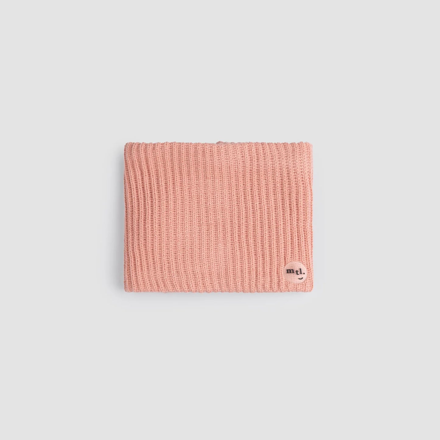 Ribbed Neck Warmer | Rose | Miles The Label