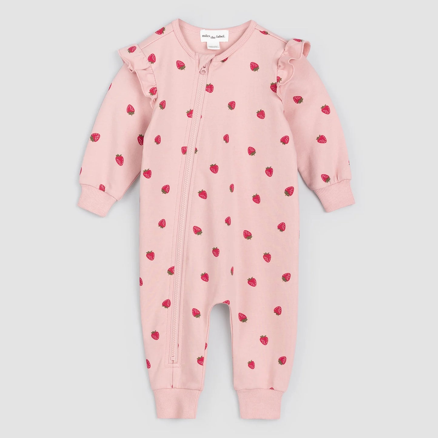 Strawberry Print Playsuit| Miles The Label