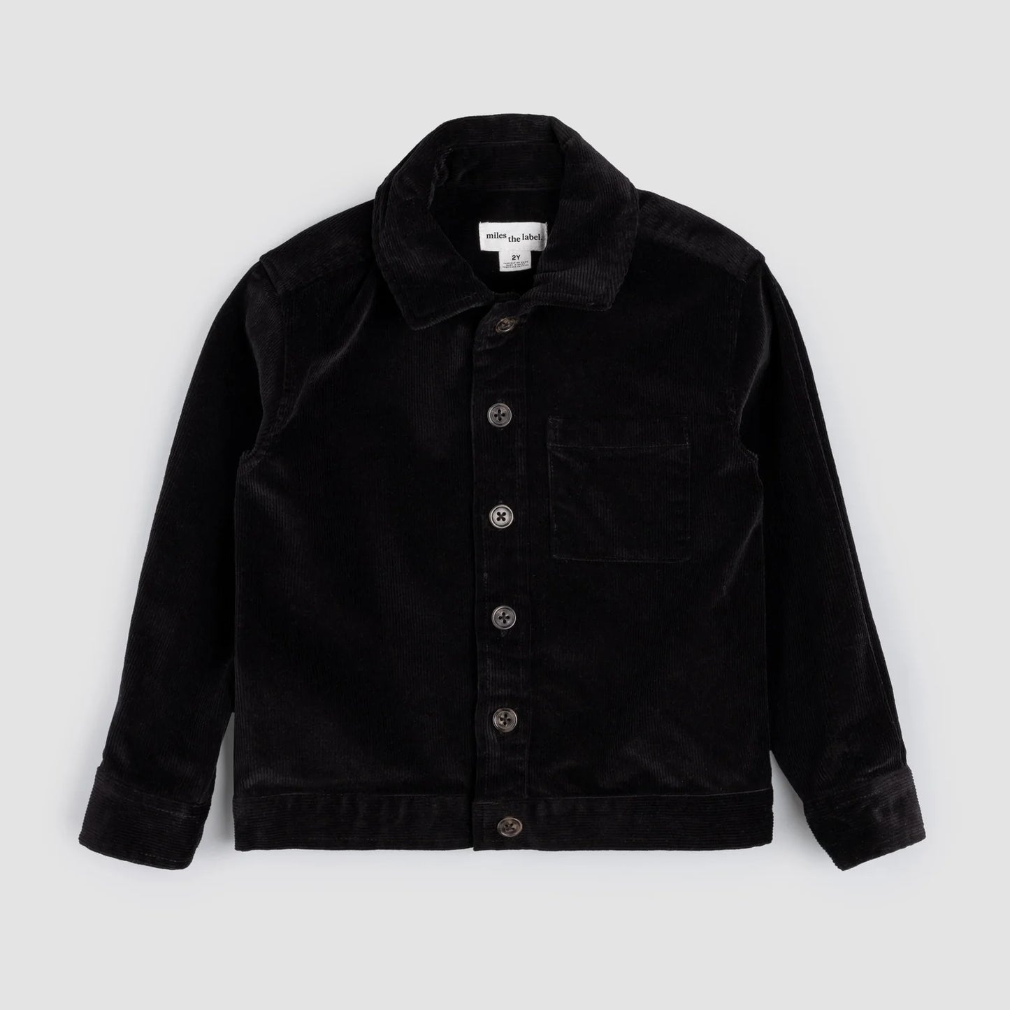 Black Corduroy Shirt | Miles The Label