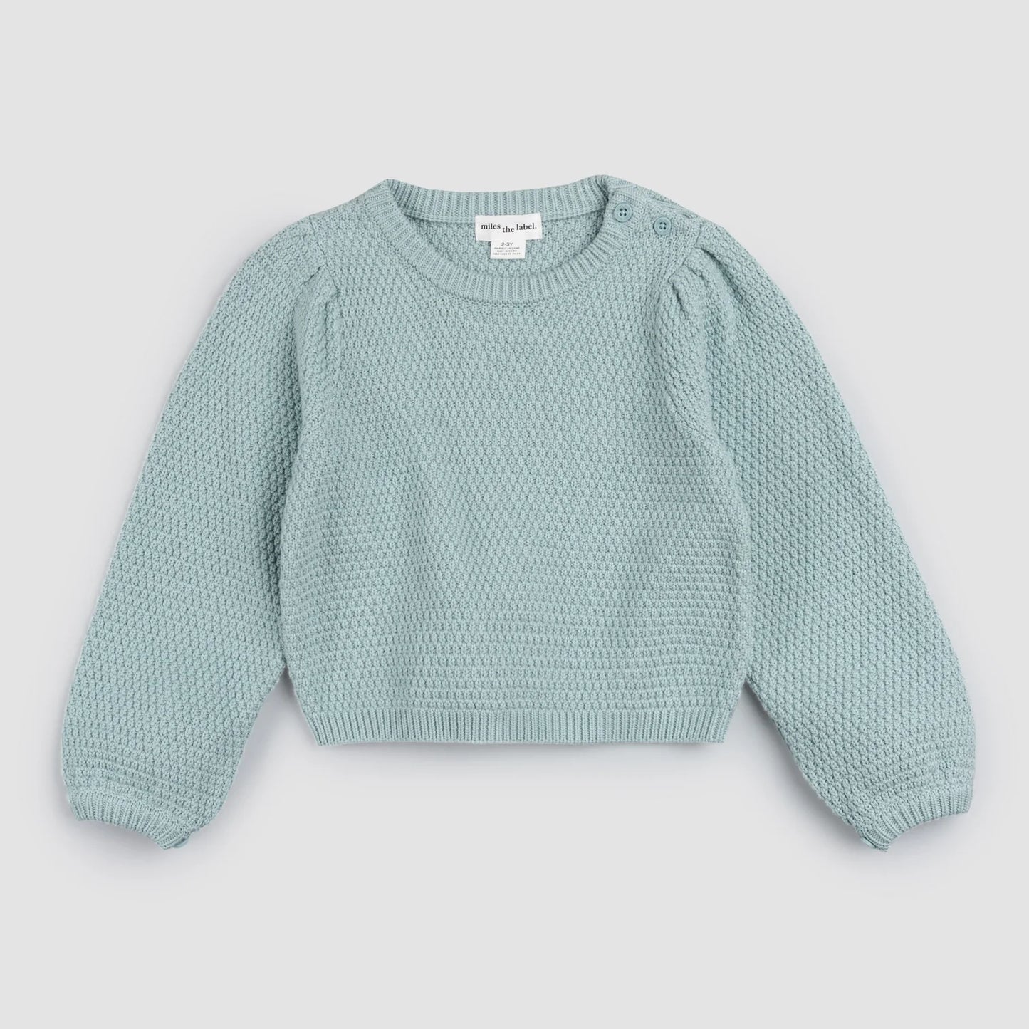 Cloud Blue Sweater | Miles The Label