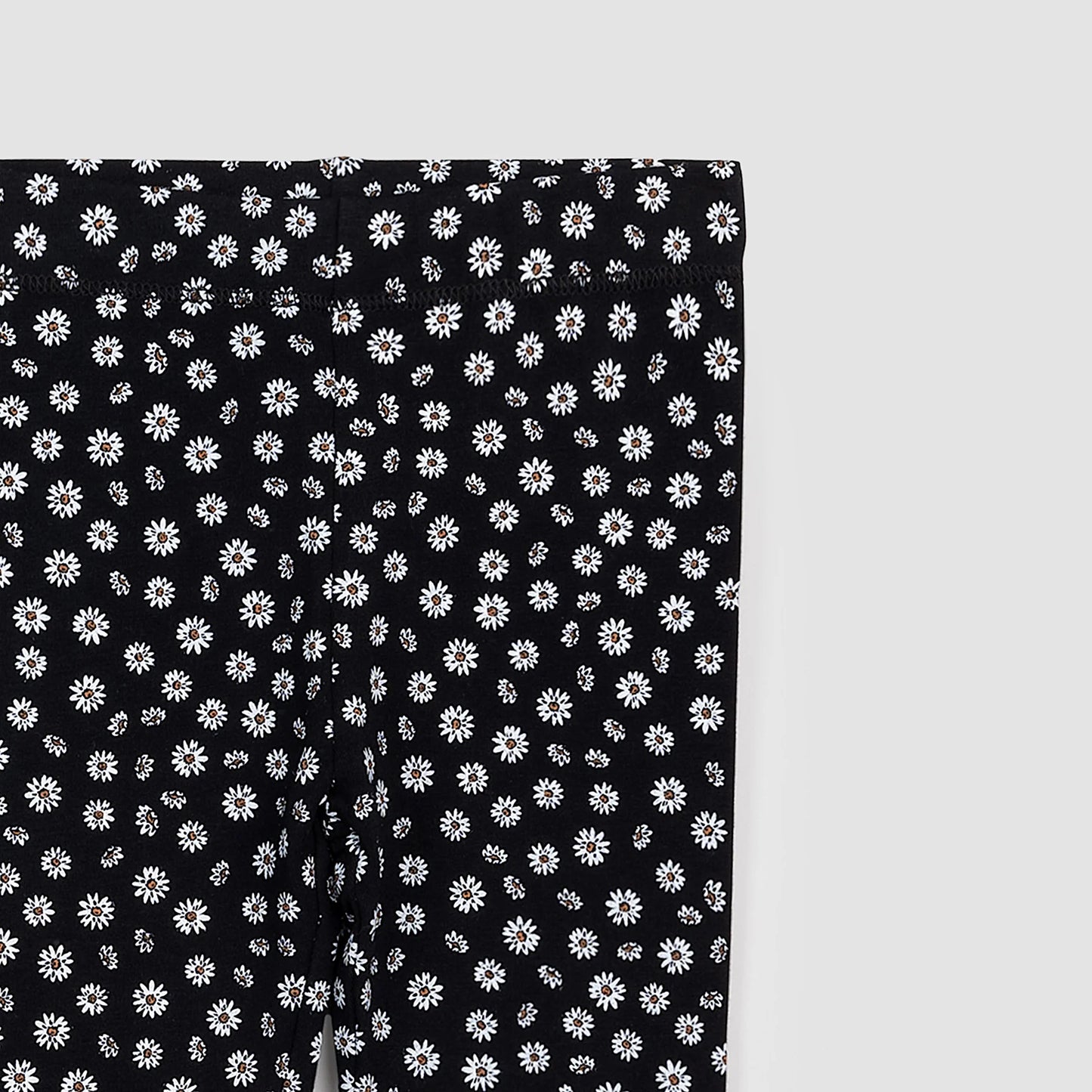 Daisies Black Leggings | Miles the Label