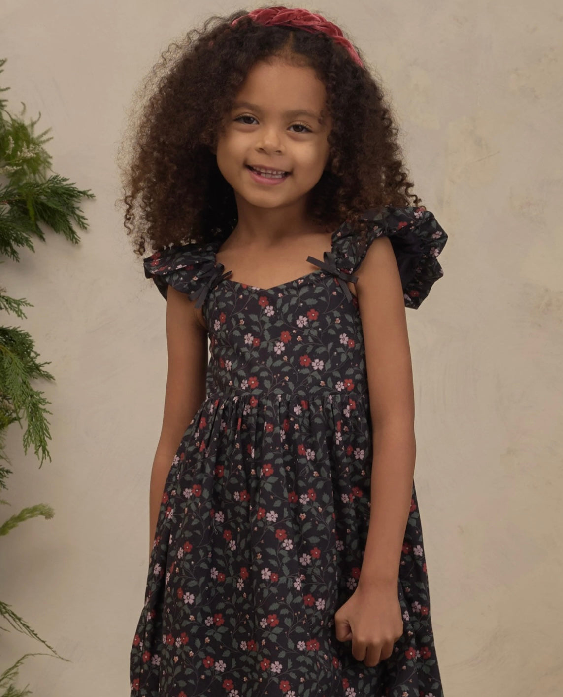 Nanette Dress | Winter Vines | Noralee