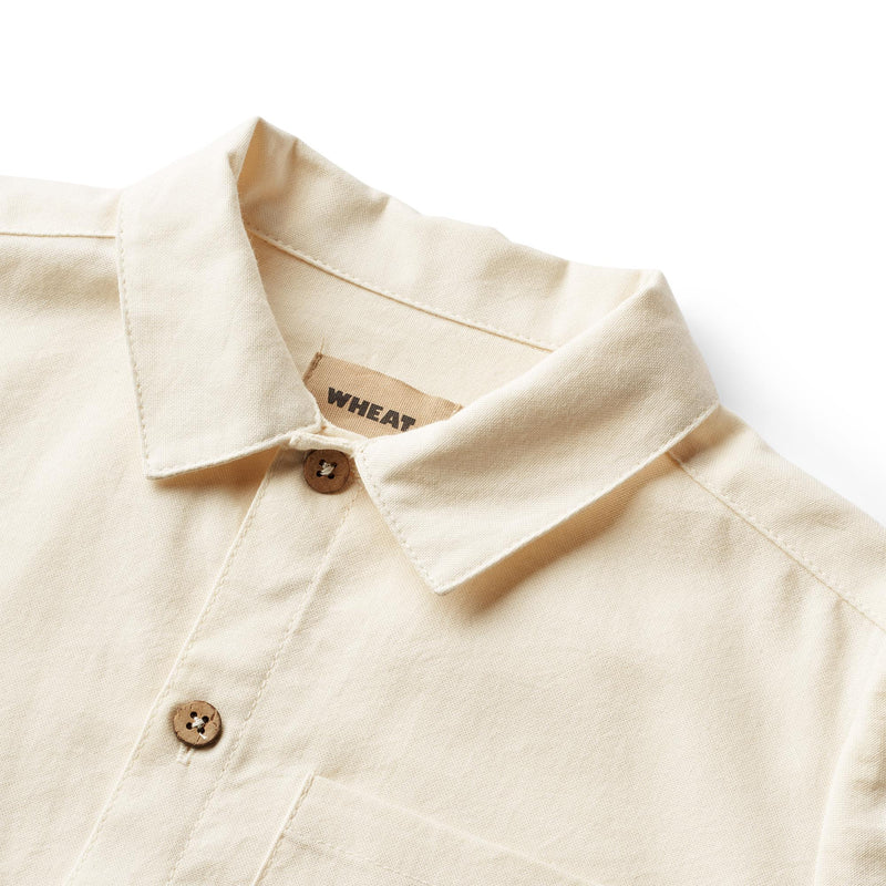 Oscar Shirt | Eggshell | Wheat Kids