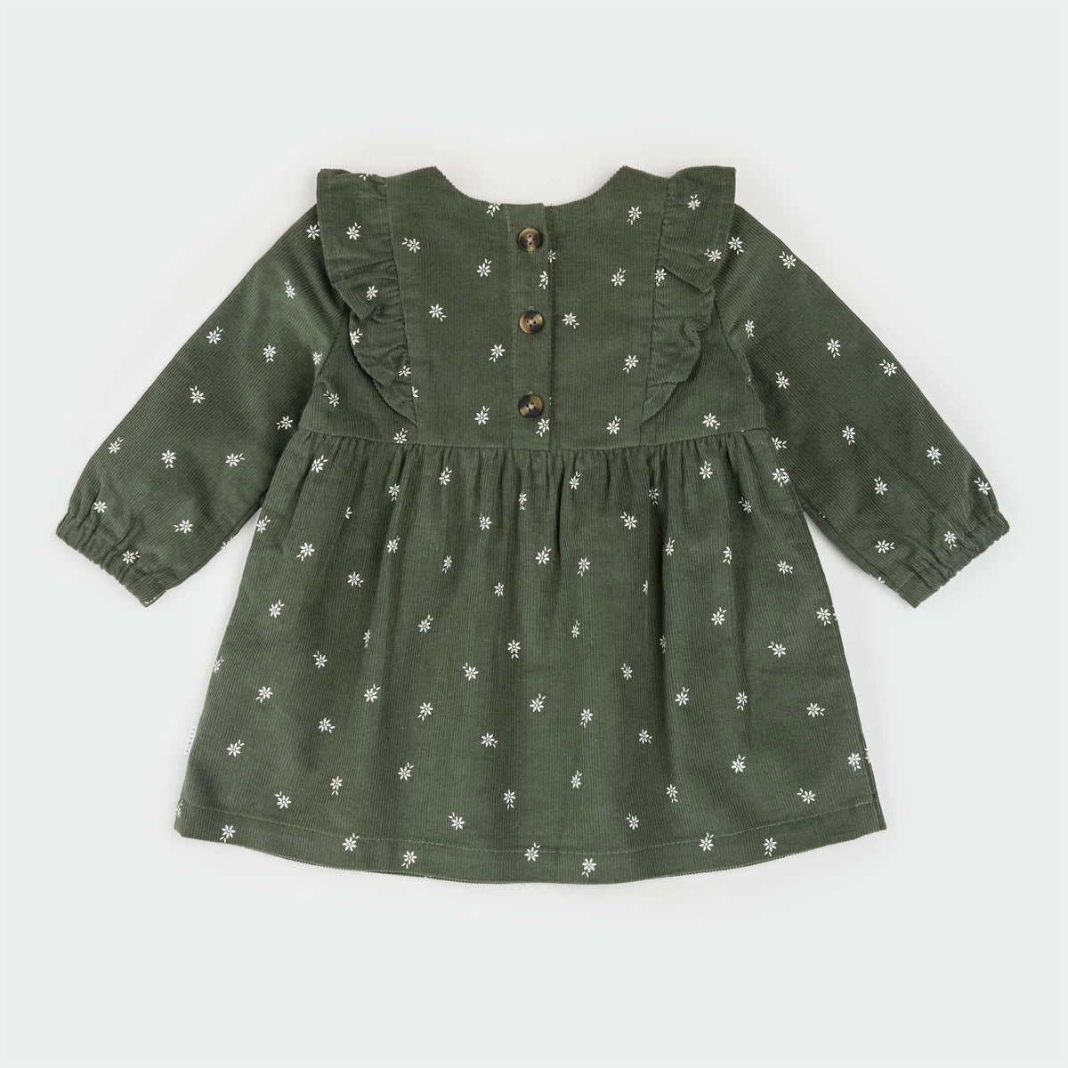 Sweet Floral Corduroy Dress Set | Petit Lem
