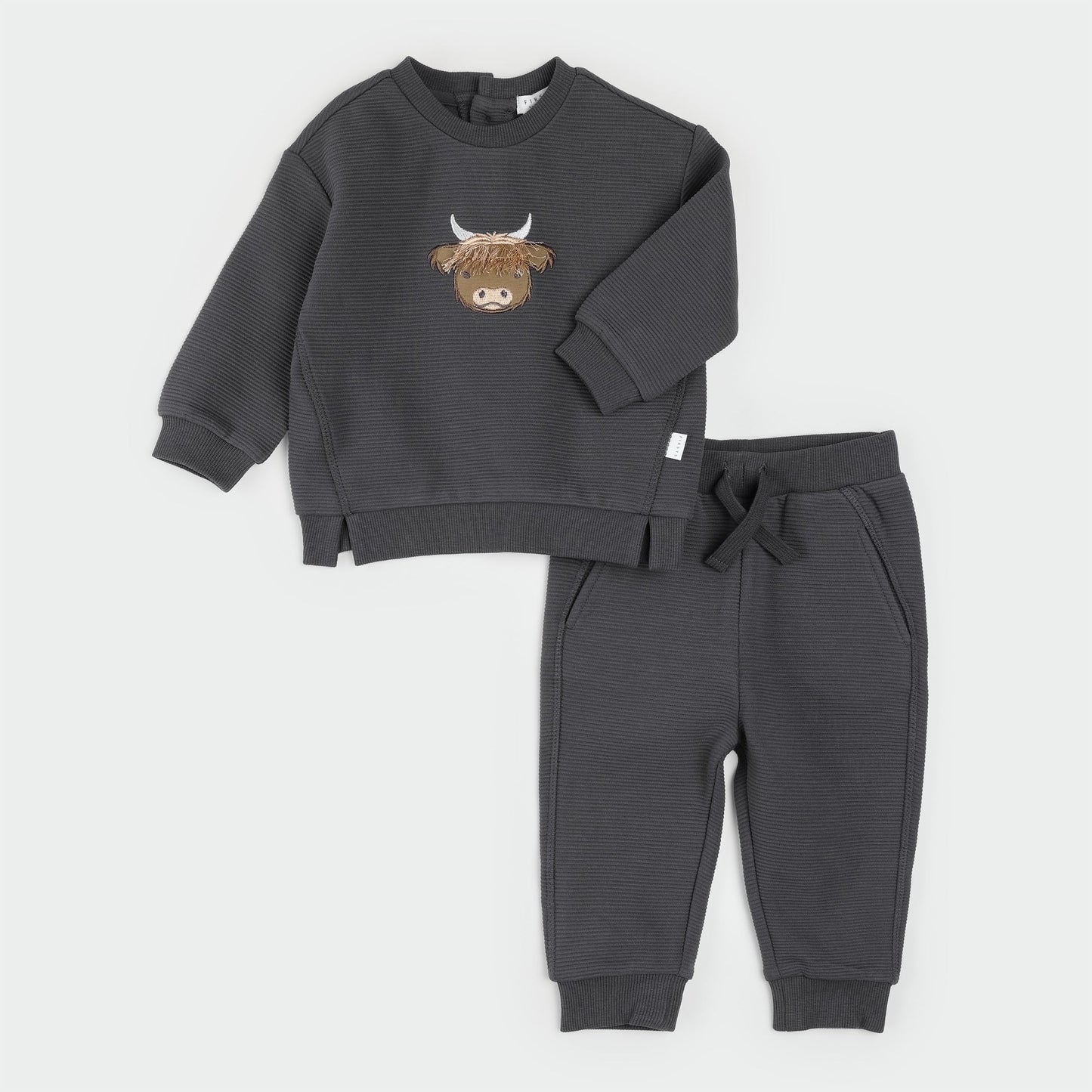 Ottoman Outfit Set | Highland Cow | Petit Lem