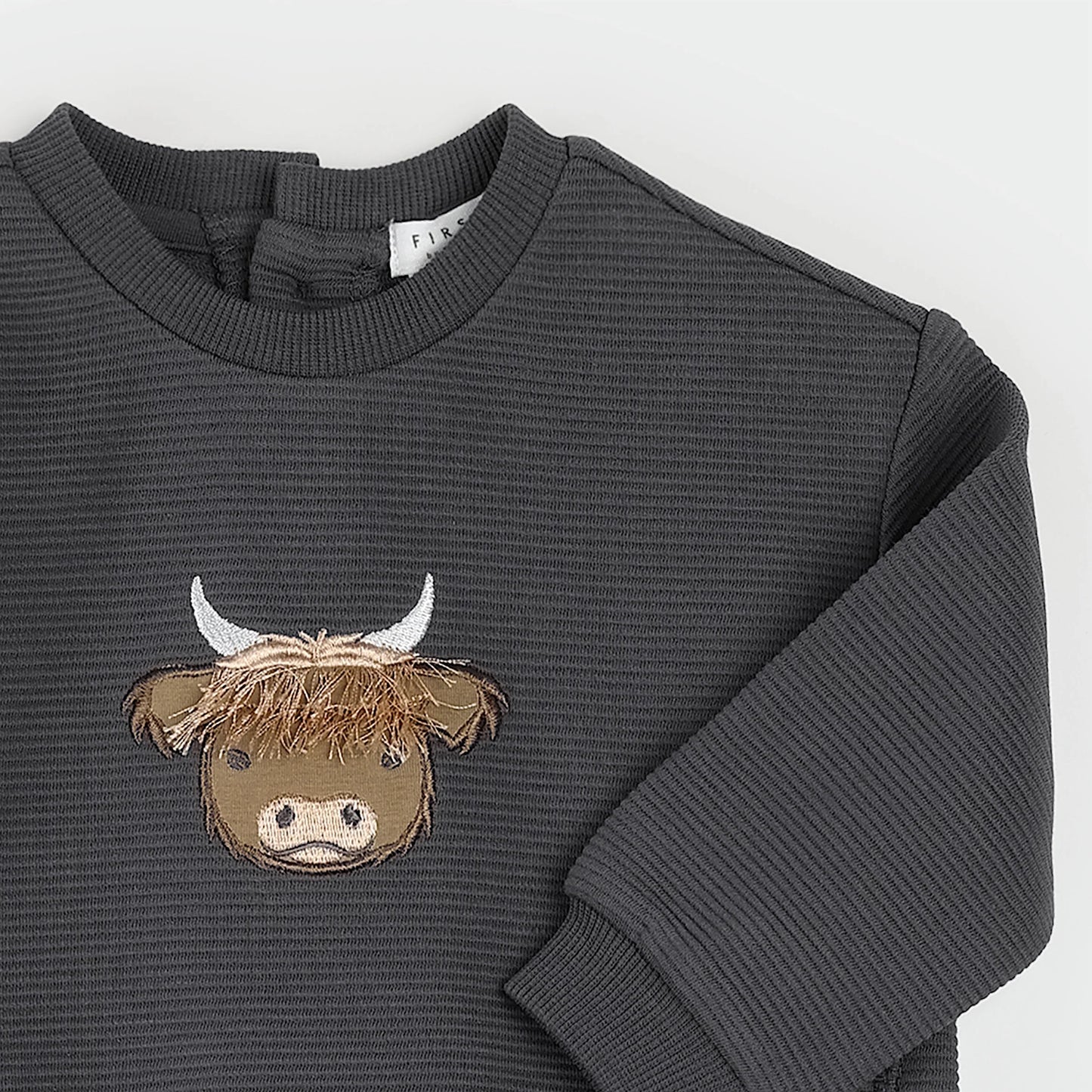 Ottoman Outfit Set | Highland Cow | Petit Lem