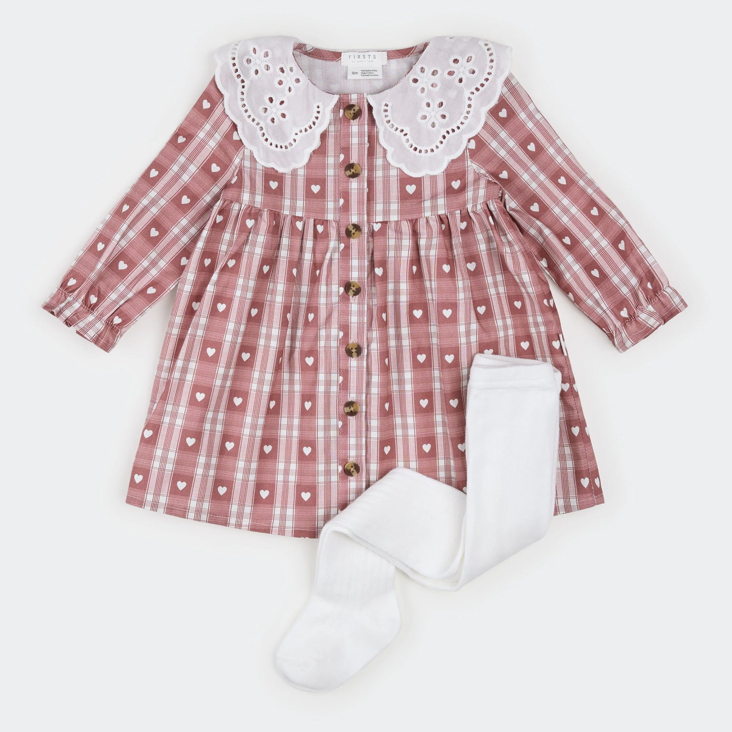 Dress Set | Jazzberry Gingham | Petit Lem