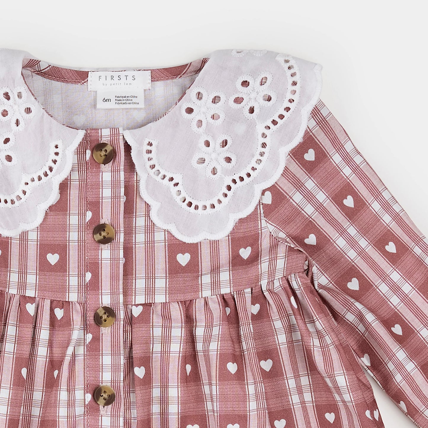 Dress Set | Jazzberry Gingham | Petit Lem