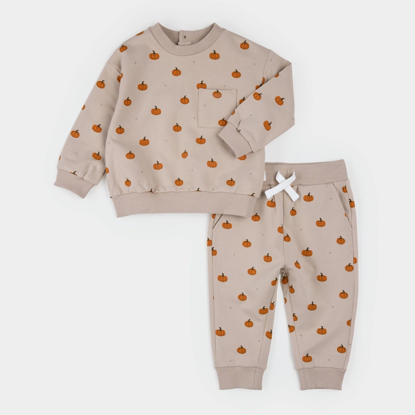 Little Pumpkin Outfit Set | Petit Lem