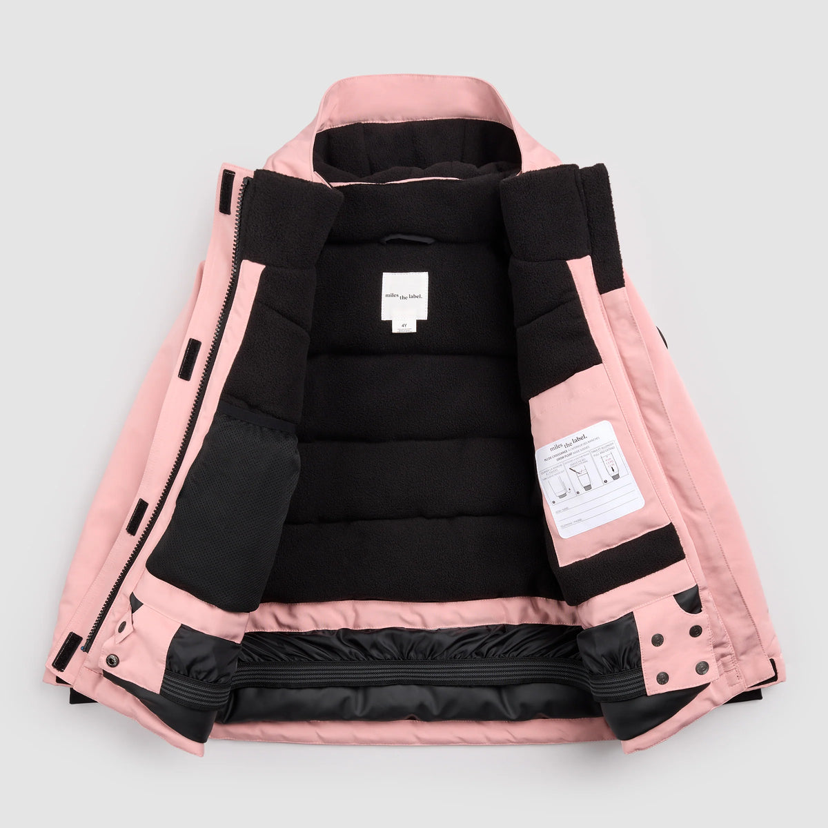 2 Piece Snowsuit | Pink | Miles the Label