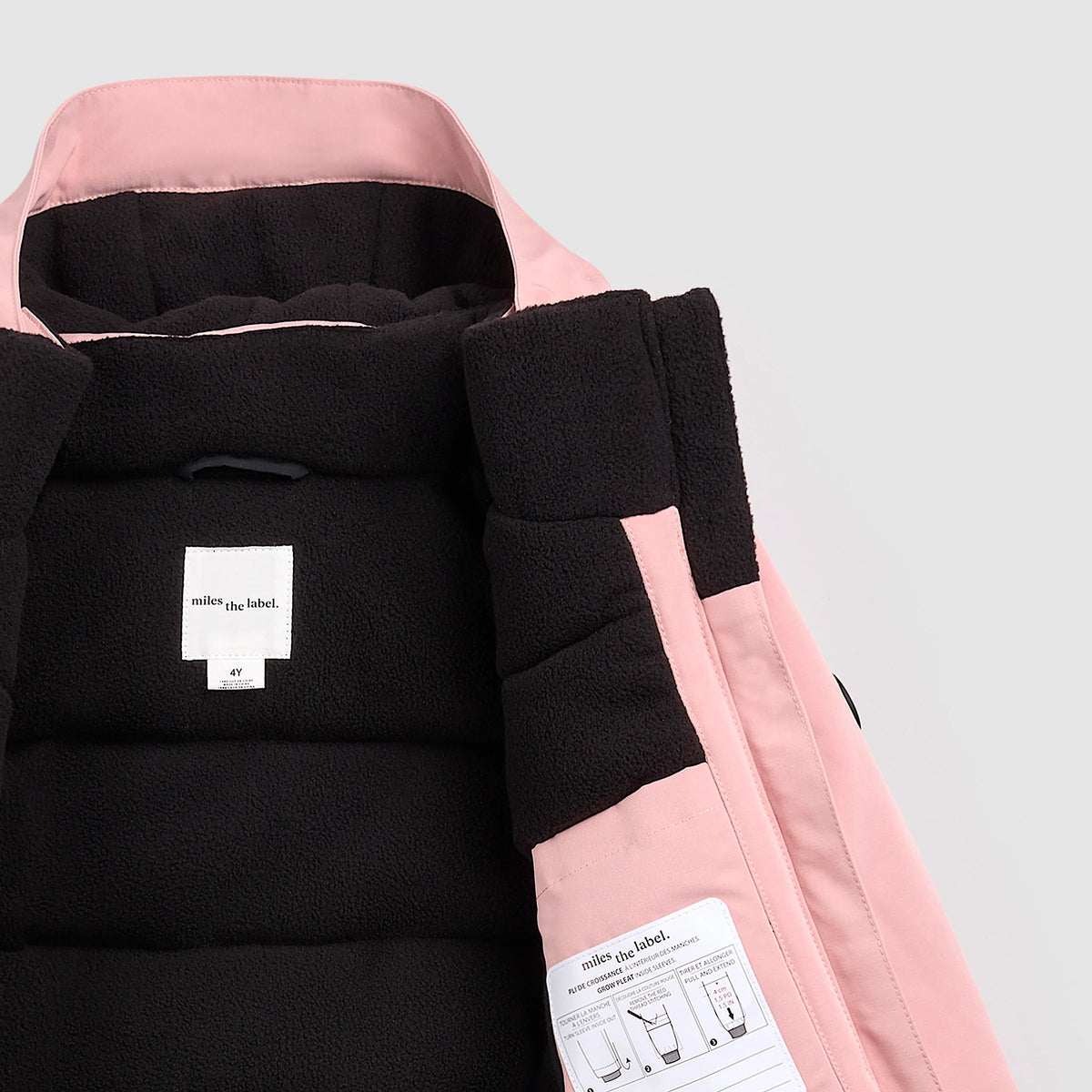 2 Piece Snowsuit | Pink | Miles the Label