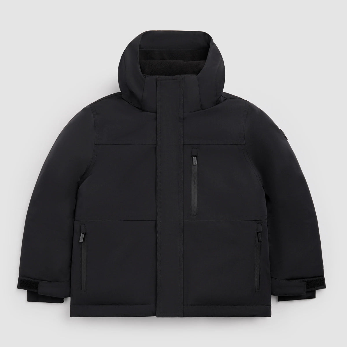 Hooded Parka | Black | Miles the Label