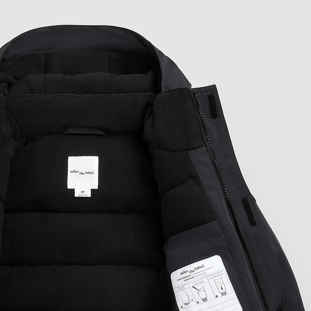 Hooded Parka | Black | Miles the Label