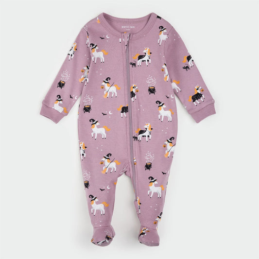 Sleeper Halloween Bewitched Unicorns | Petit Lem