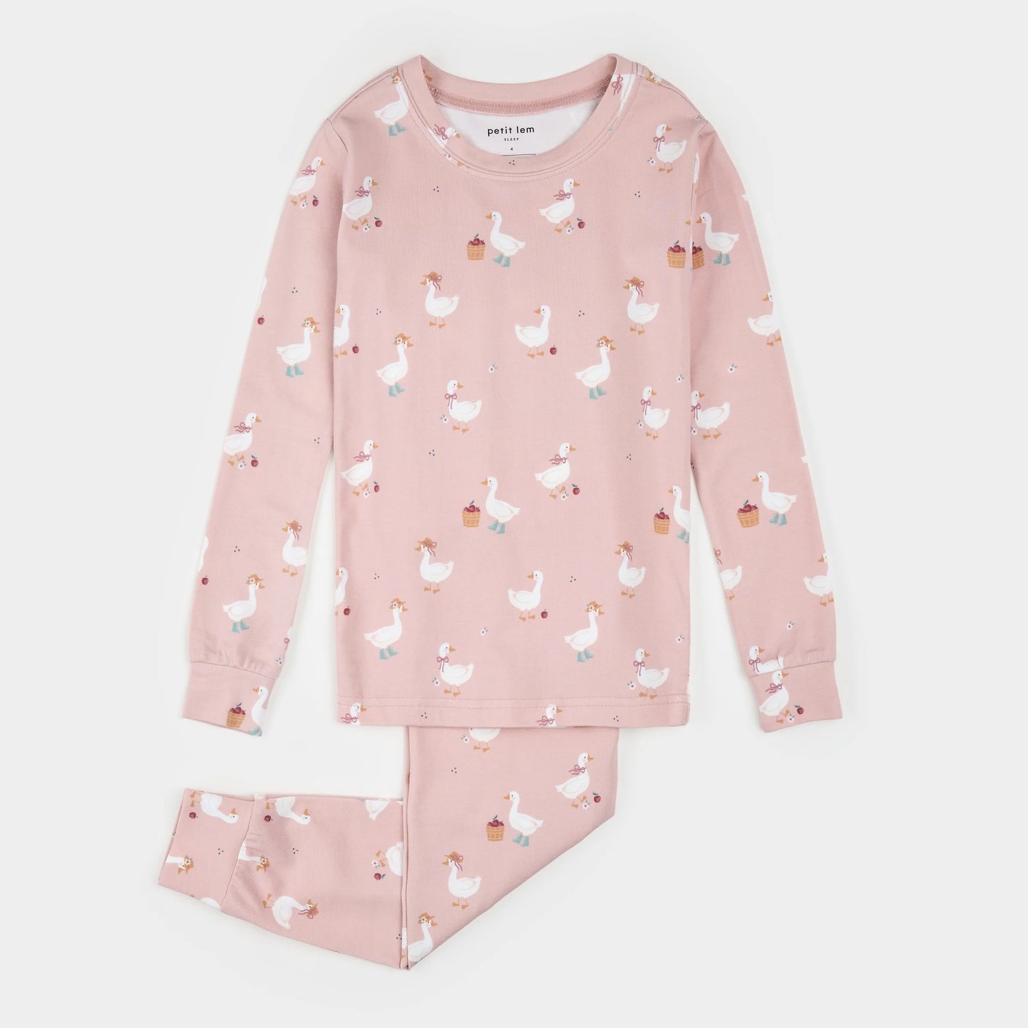 PJ Set | Pink Duck | Petit Lem