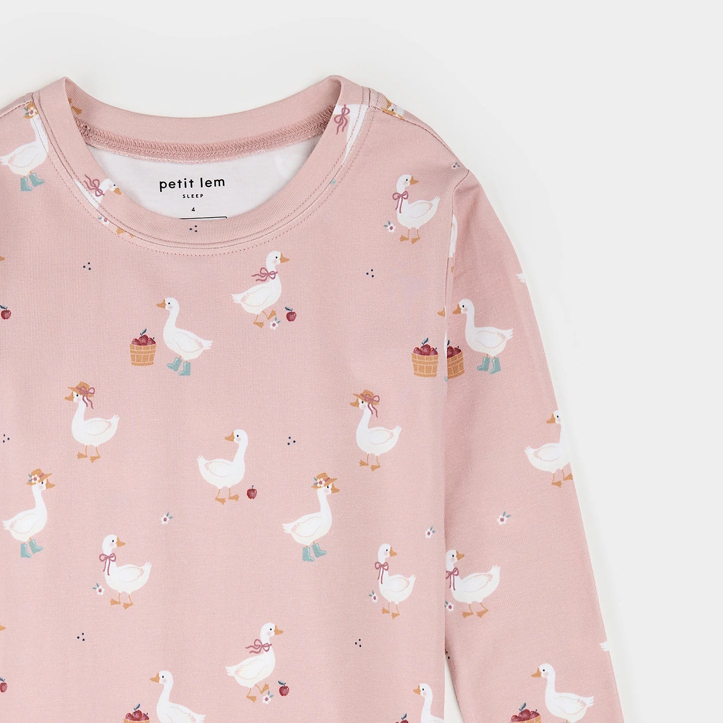 PJ Set | Pink Duck | Petit Lem