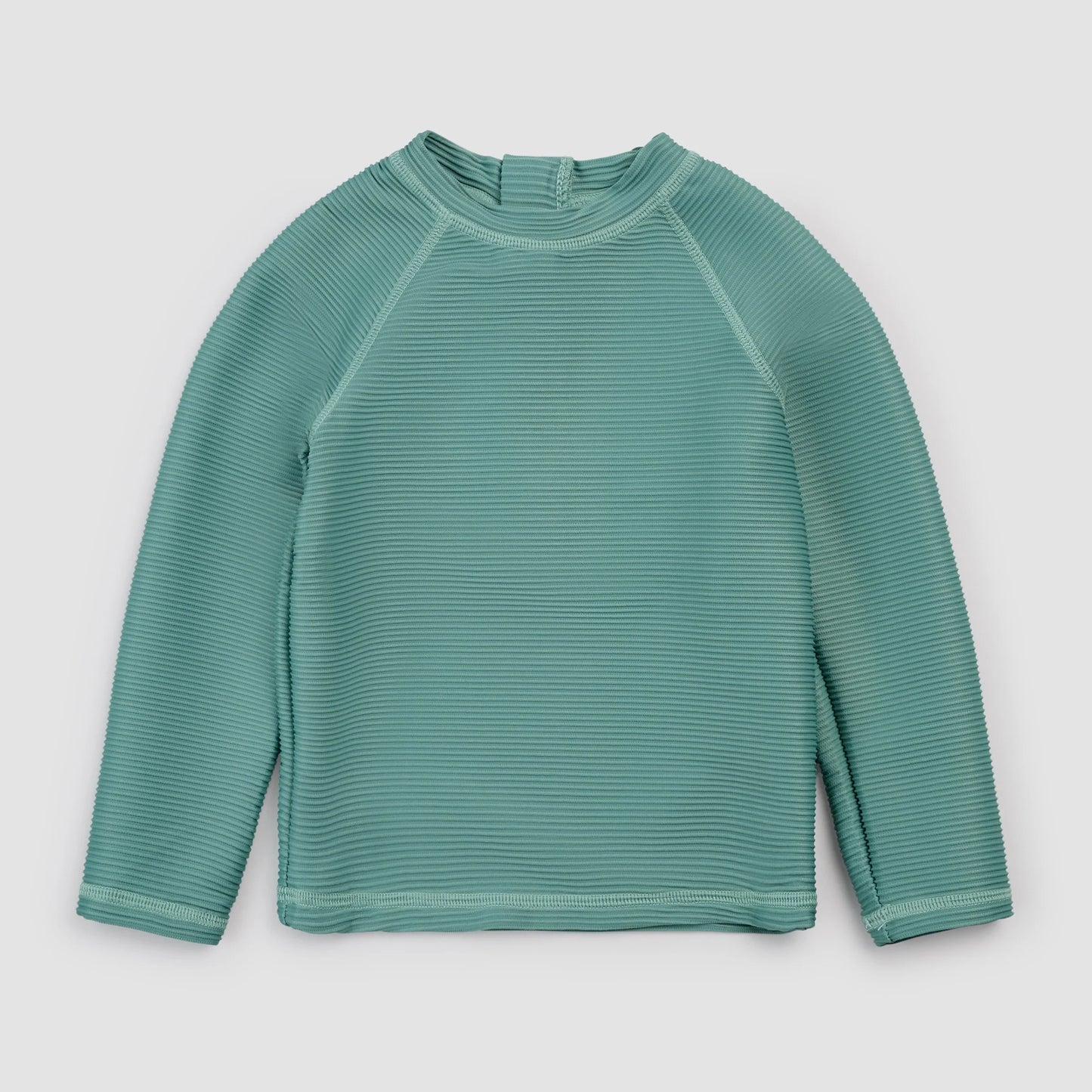 L/S Ribbed Rashguard | Teal | Miles the Label