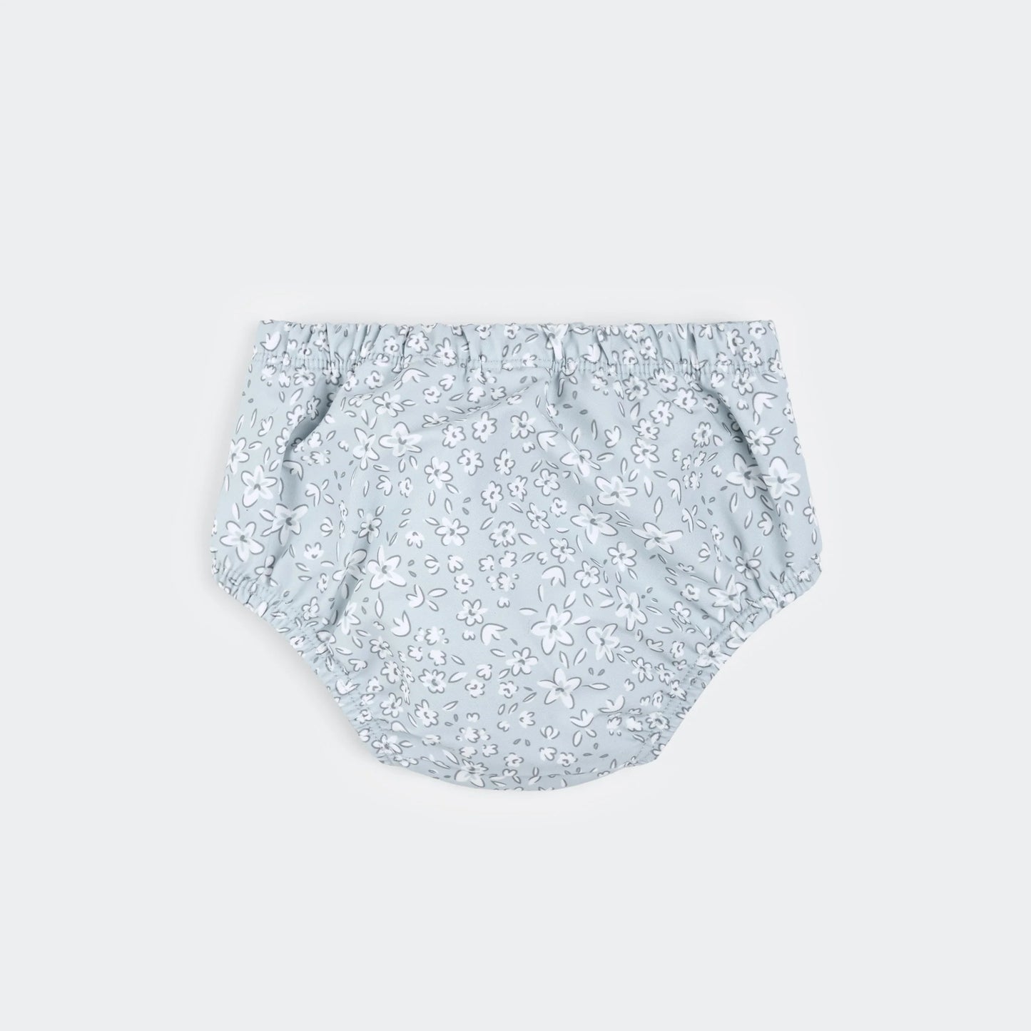 Swim Diaper | Vintage Floral on Powder Blue | Petit Lem