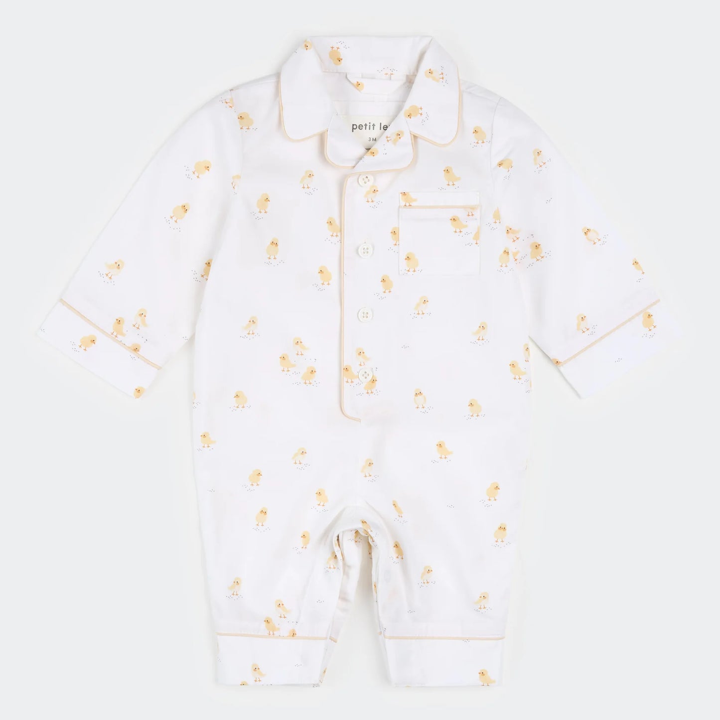 Poplin Sleeper | Chicks | Petit Lem