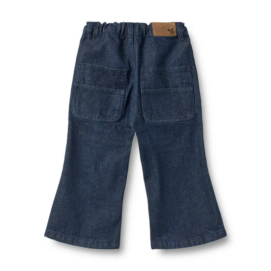 Jeans 5 Pocket Felix | Dark Blue | Wheat Kids