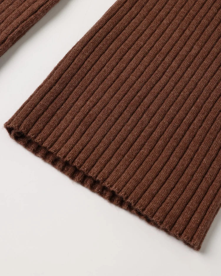 Long Sleeve Knit Set | Mulberry | Rylee & Cru