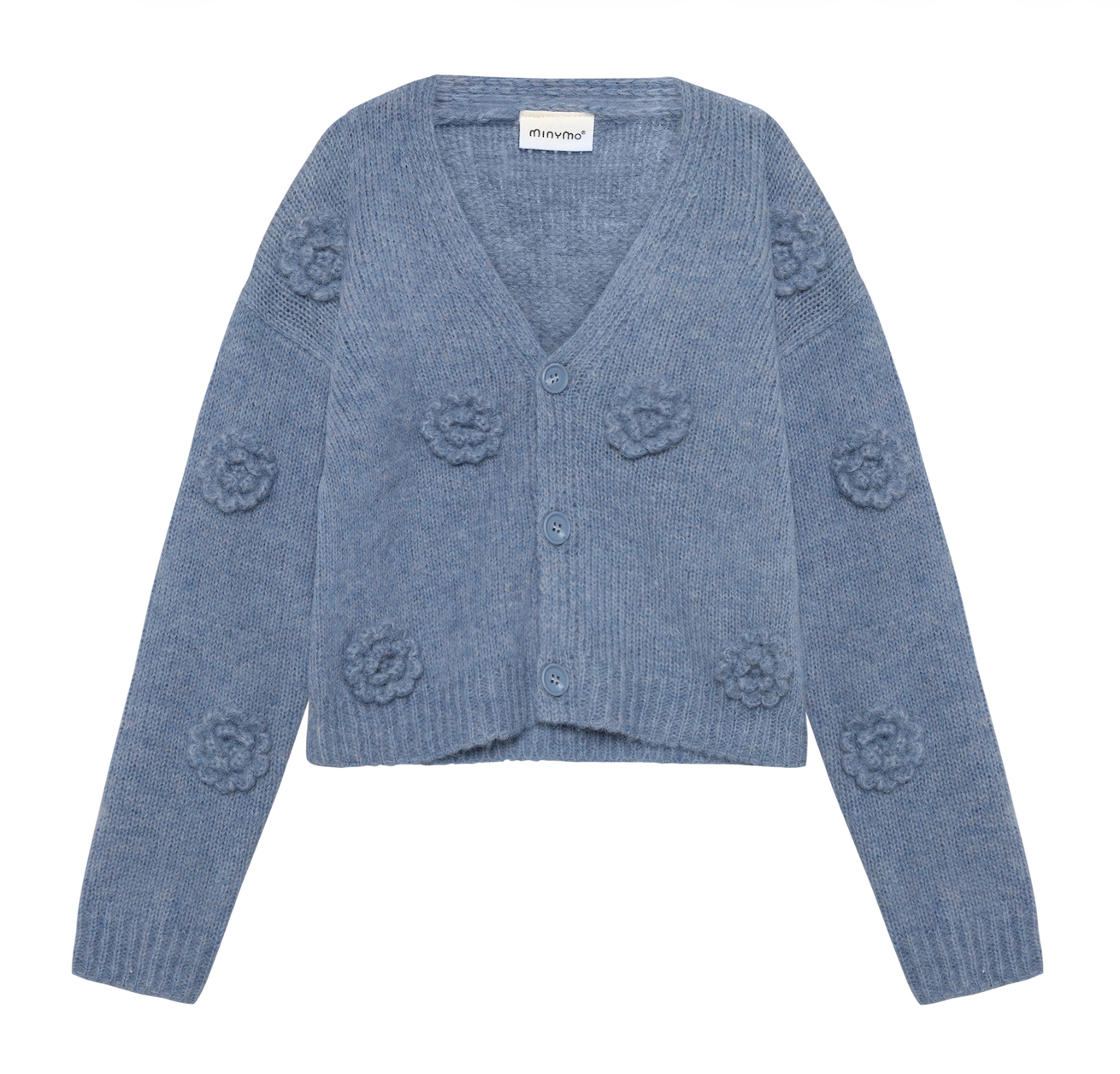 Knit Cardigan | Moonlight Blue | Minymo