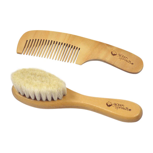 Green Sprouts Baby Brush & Comb Set
