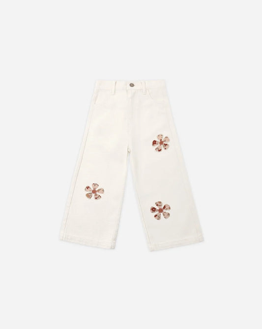 Straight Leg Pant | Daisy Patches | Rylee & Cru