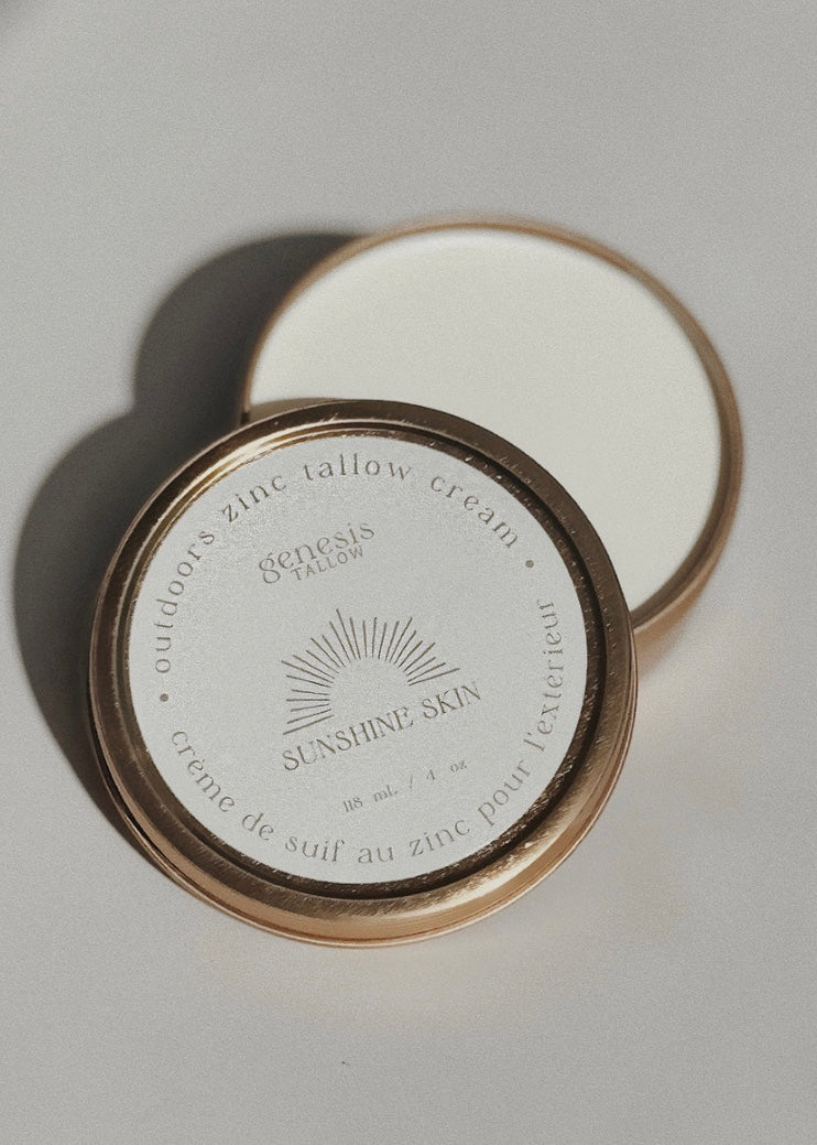 Sunshine Skin Zinc Cream | Genesis Tallow