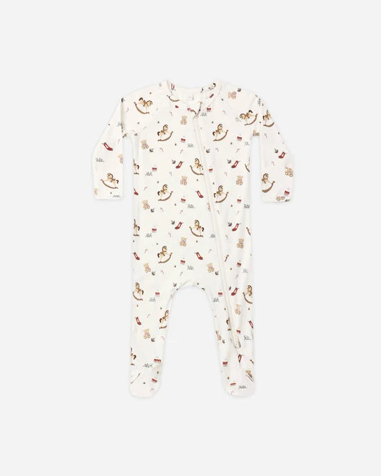 Bamboo Zip Footie | Toy Chest | Quincy Mae