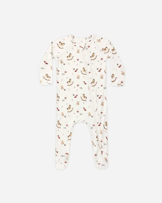 Bamboo Zip Footie | Toy Chest | Quincy Mae