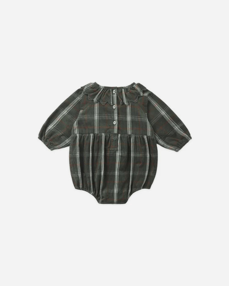 Freya Romper | Holiday Plaid | Rylee & Cru