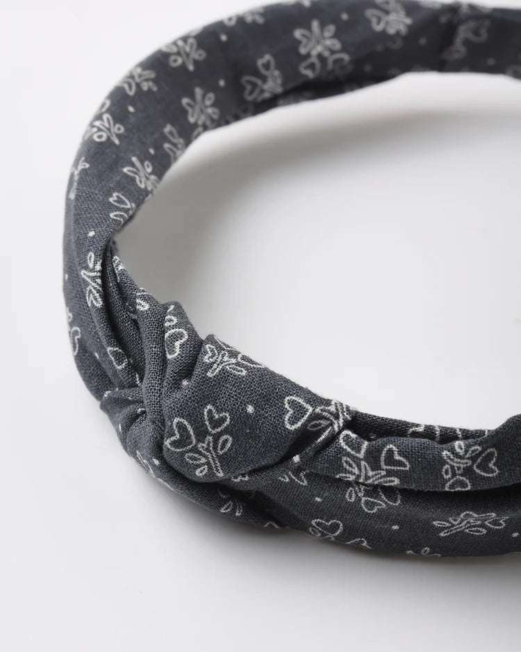 Knotted Headband | Heart Ditsy | Rylee & Cru