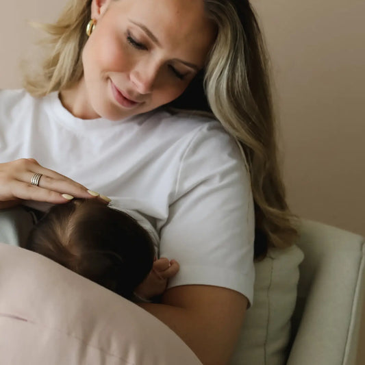 Snuggle Me Organic Nursing Pillow | Petal