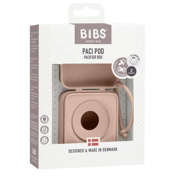 BIBS Pacifier Box | Blush