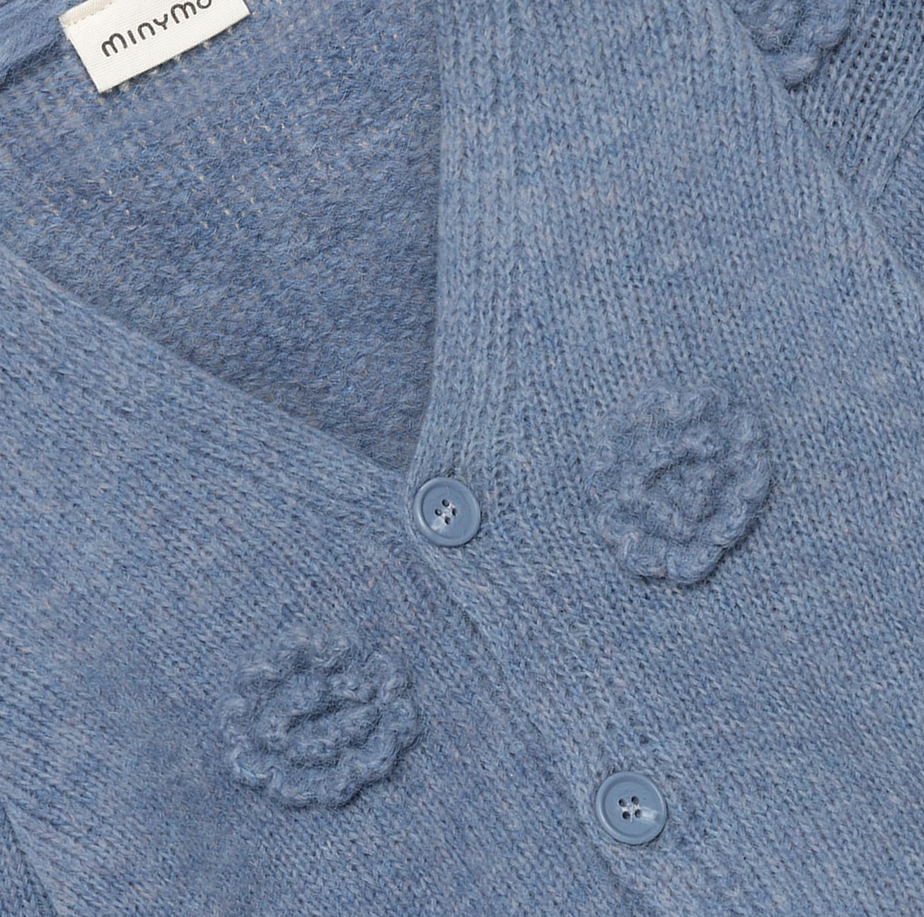 Knit Cardigan | Moonlight Blue | Minymo