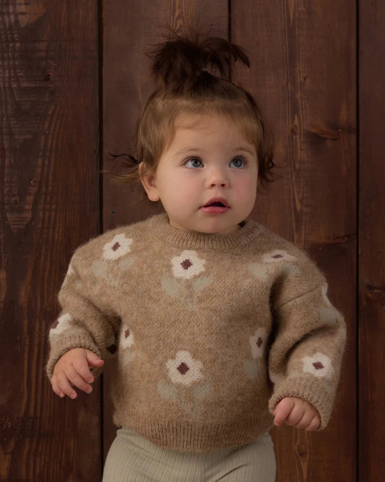 Aspen Sweater | Fawn Flower | Rylee & Cru