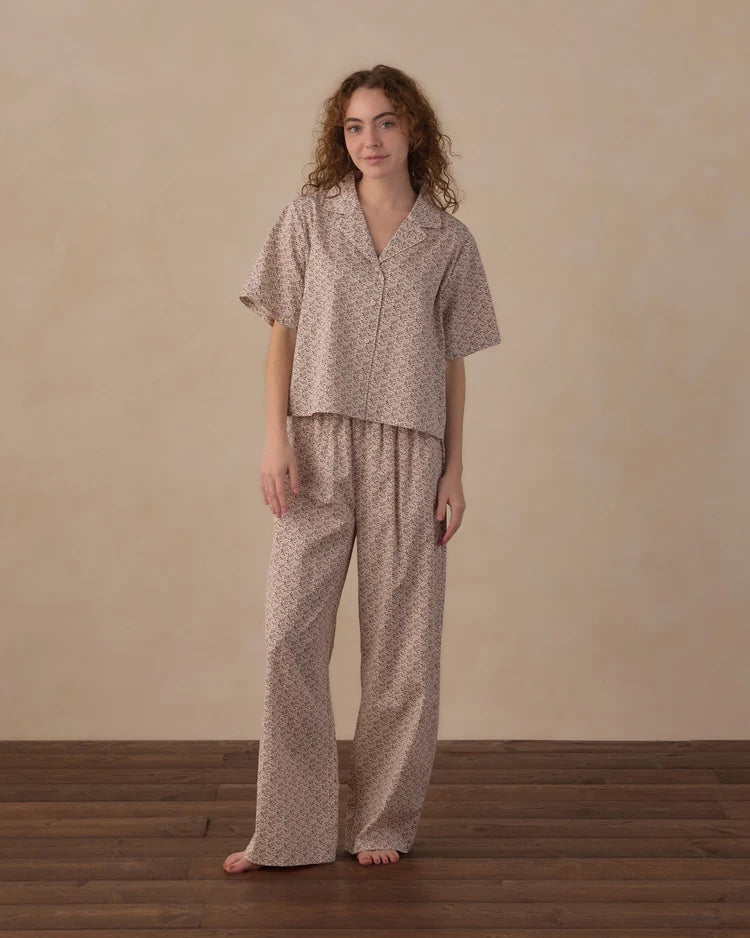 Women's Woven Pajama Set | Primrose | Rylee & Cru