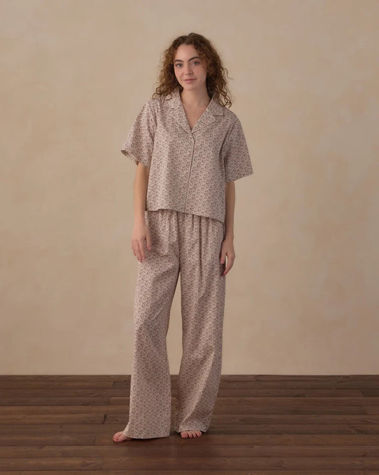 Women's Woven Pajama Set | Primrose | Rylee & Cru