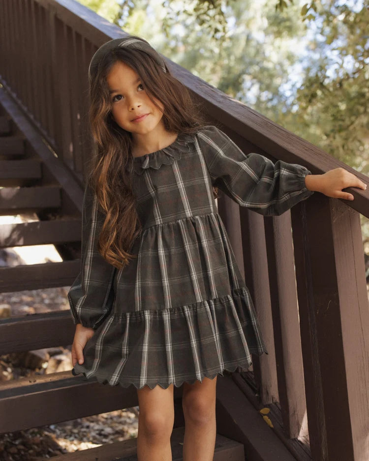 Fran Dress | Holiday Plaid | Rylee & Cru