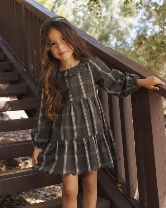 Fran Dress | Holiday Plaid | Rylee & Cru