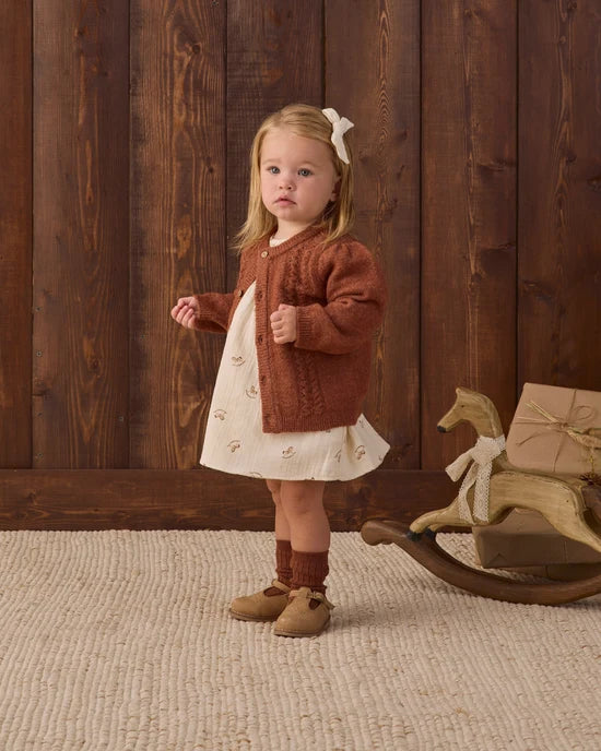 Holly Cardigan | Redwood | Quincy Mae
