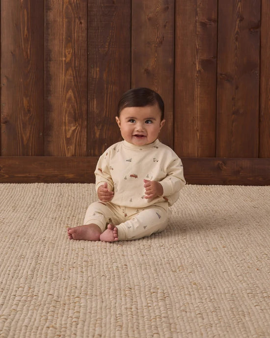 Relaxed Fleece Sweat Set | Holiday Drive | Quincy Mae