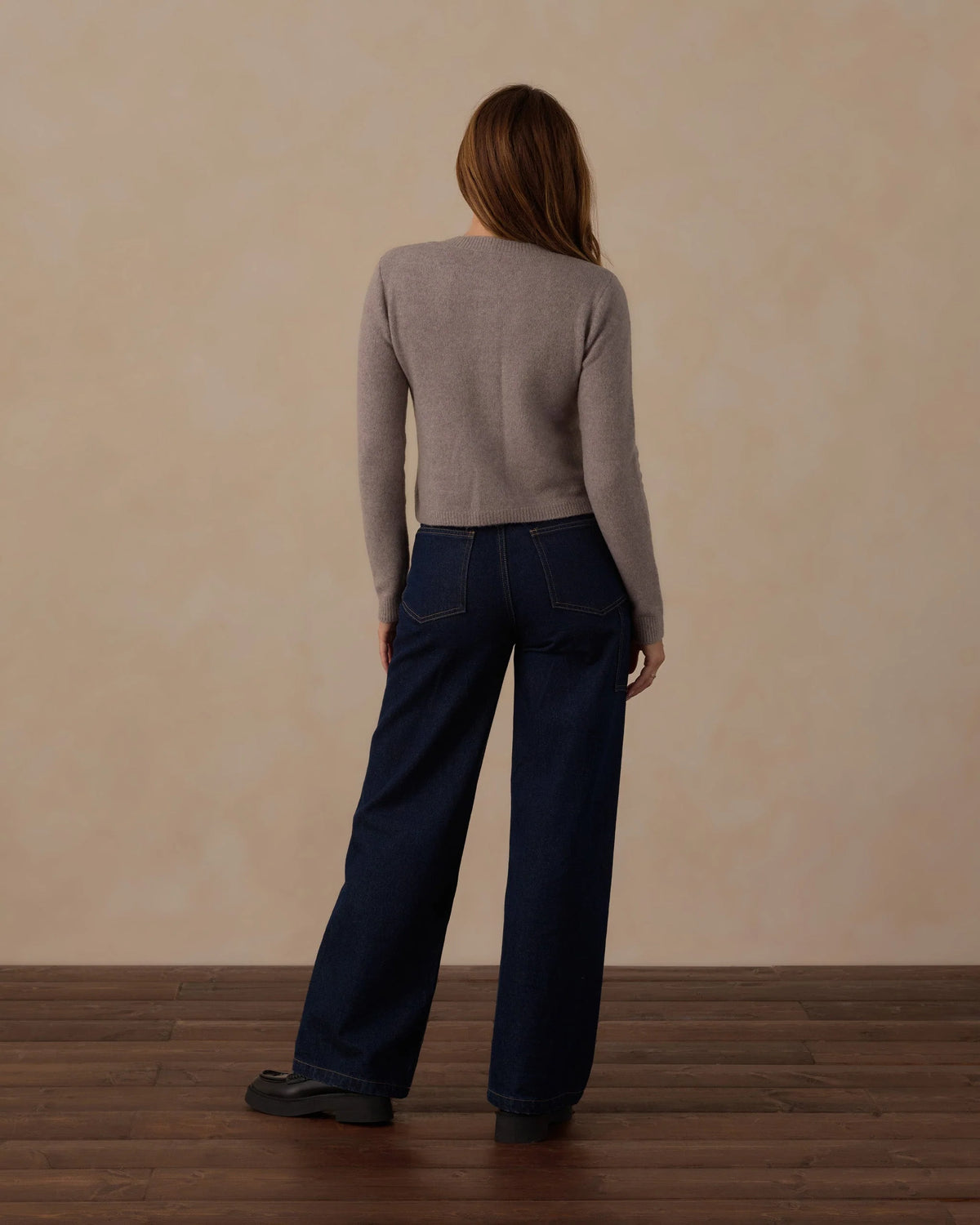 Women's Scallop Cardigan | Dusty Blue | Rylee & Cru
