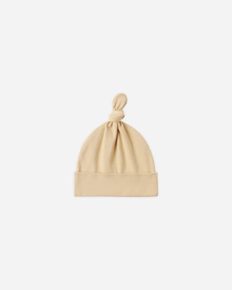 Knotted Baby Hat | Butterscotch | Quincy Mae
