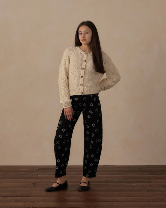 Teen Barrel Pant | Black Daisy | Rylee & Cru