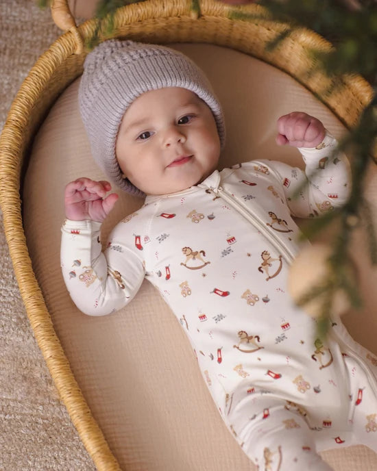 Bamboo Zip Footie | Toy Chest | Quincy Mae