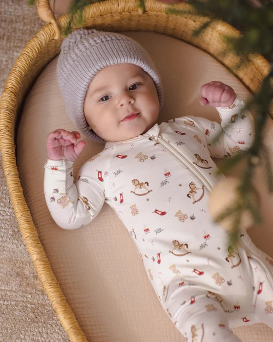 Bamboo Zip Footie | Toy Chest | Quincy Mae