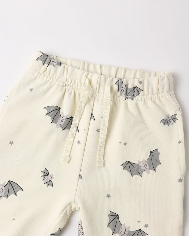 Relaxed Fleece Sweatpant | Baby Bats | Quincy Mae